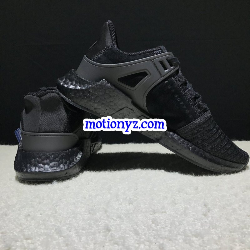 Real boost Adidas EQT Support 93/17 All Black